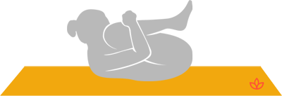 Wind Relieving Pose