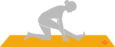 Ardha Hanumanasana
